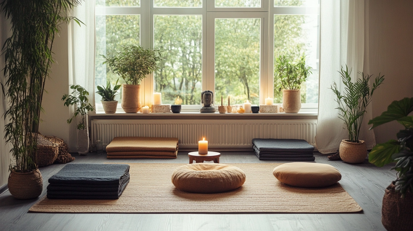 Куточок для медитації - затишний простір для усамітнення