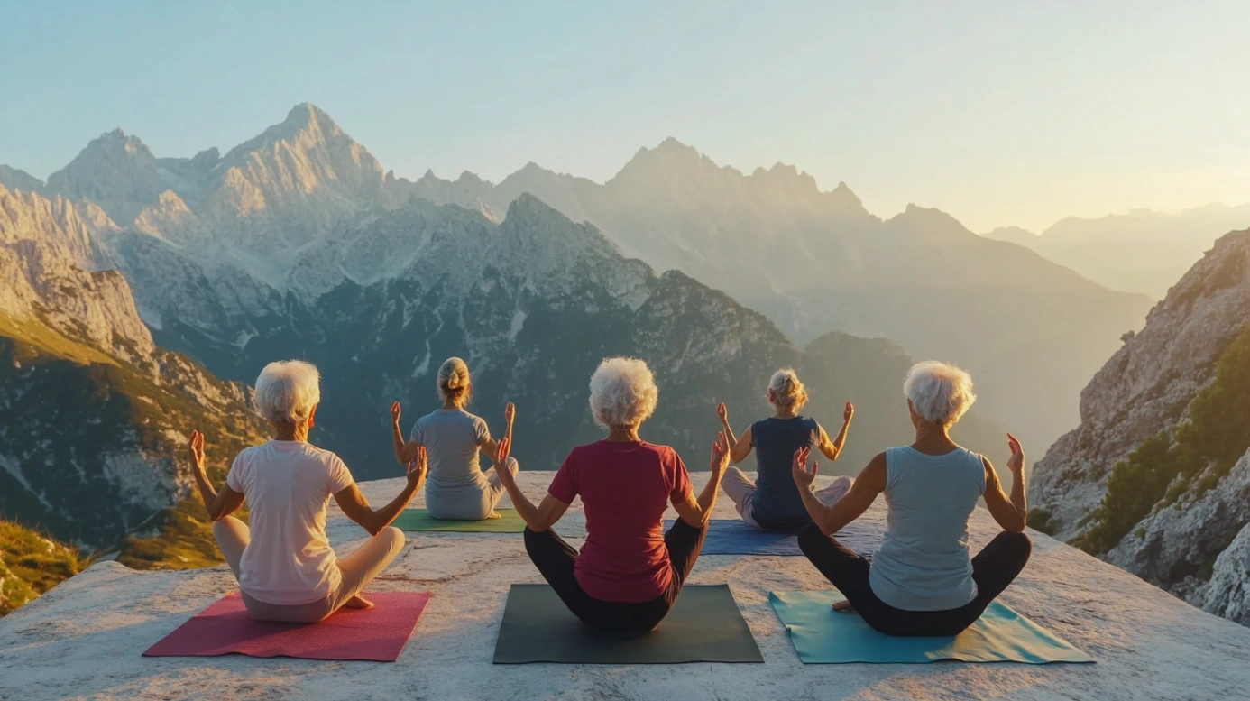 Йога в горах - практика на свіжому гірському повітрі